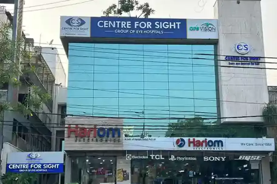 Family enjoying clear vision