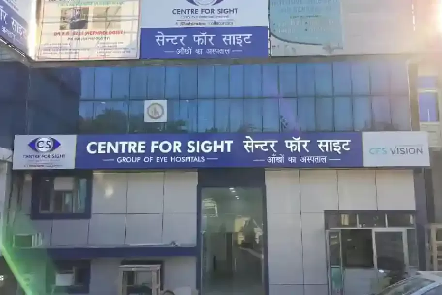 Family enjoying clear vision