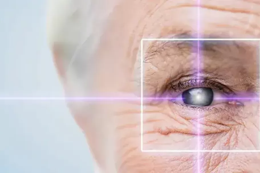Family enjoying clear vision