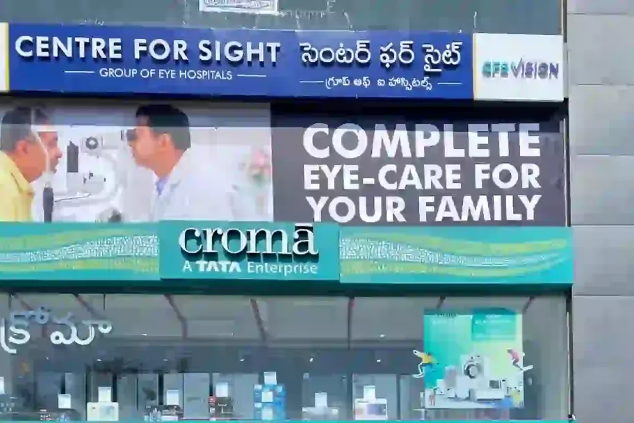 Family enjoying clear vision
