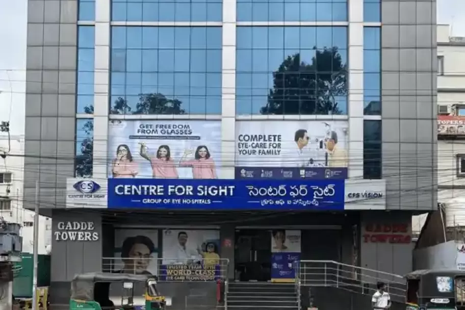 Family enjoying clear vision