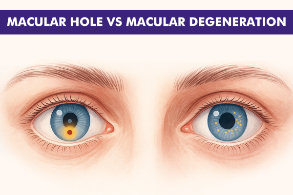 Macular Hole vs Macular Degeneration
